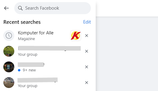 Slet nemt din søgehistorik på Facebook