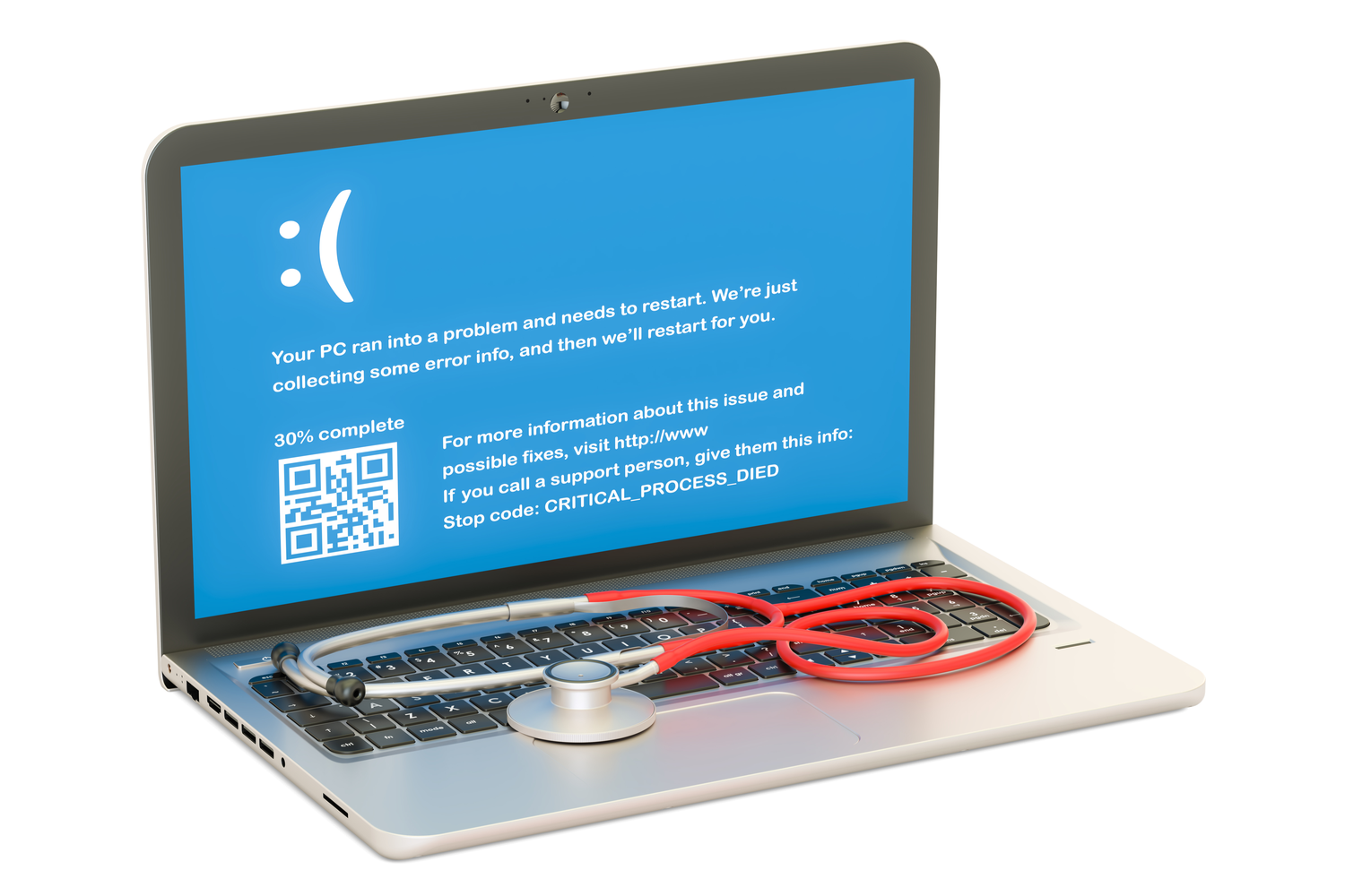 Stop code i Windows 10