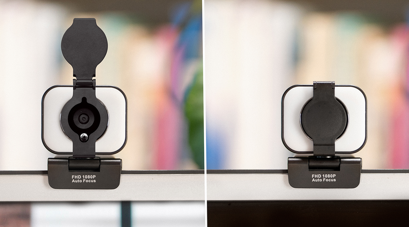 Dæk webkameraet til, når du ikke bruger det.