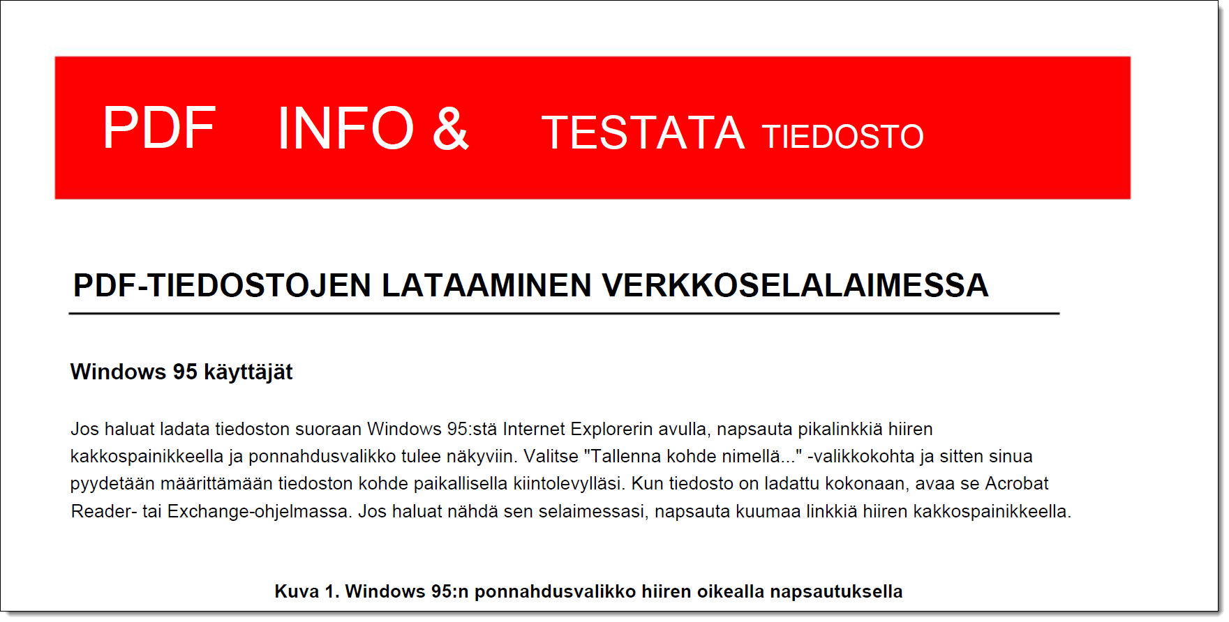 Käännetty PDF-asiakirja