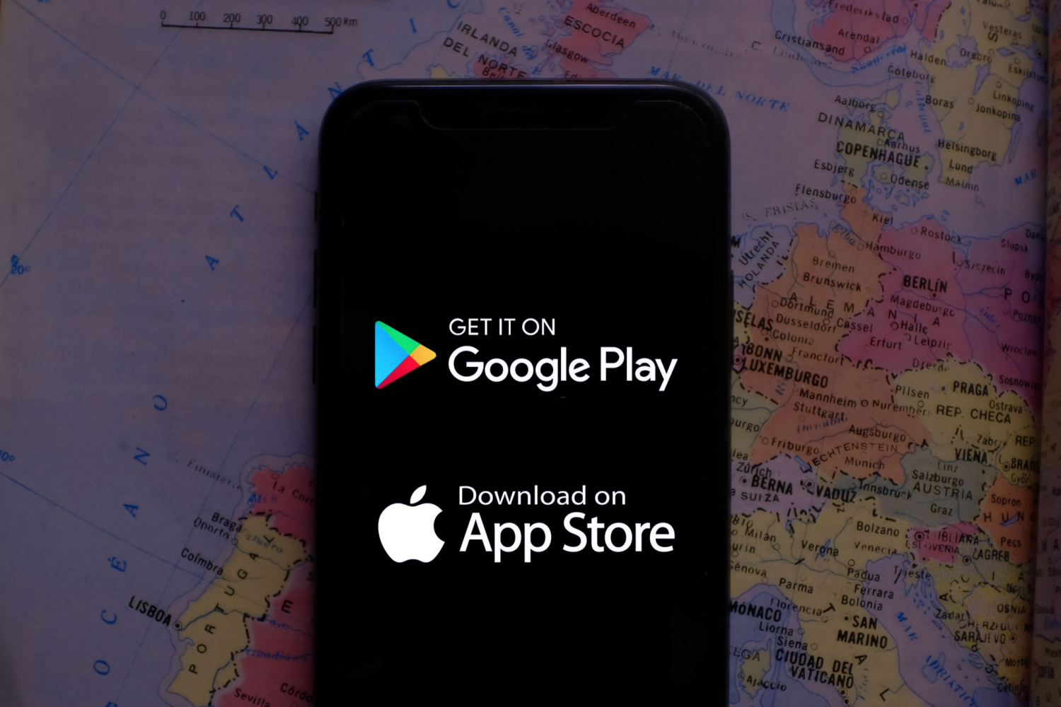App Store och Google Play Butik