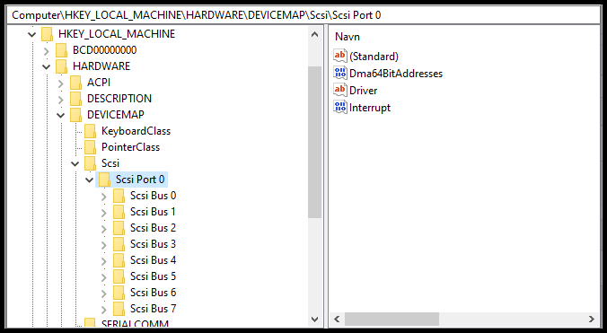 Registereditorn i Windows 10