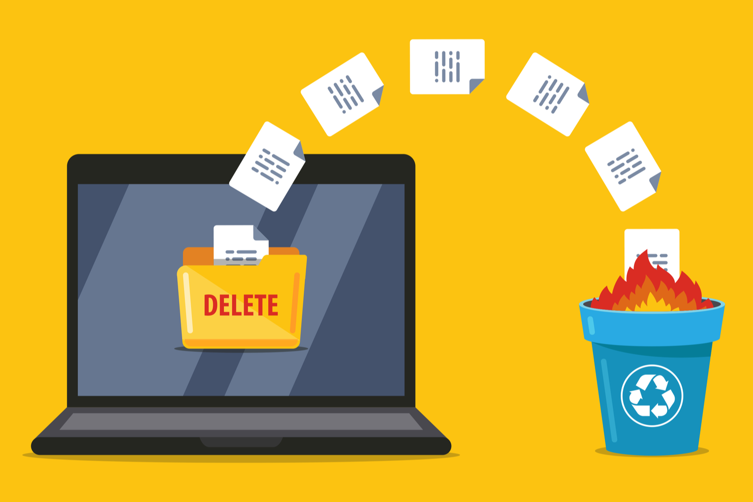 Bli kvitt overflødige filer