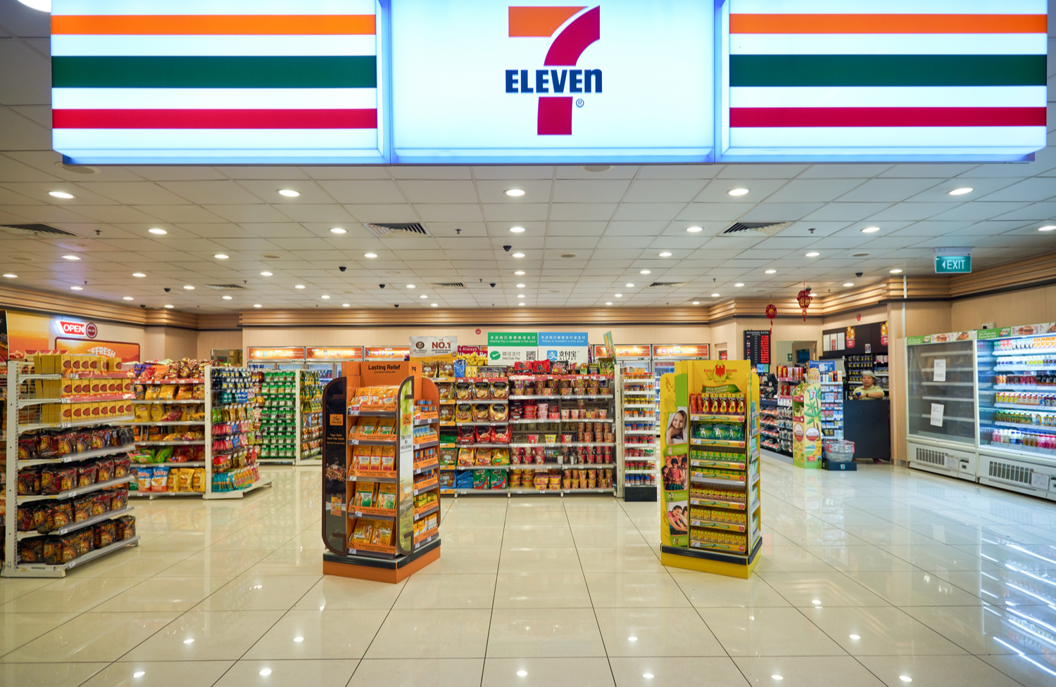 7-Eleven ble hacket over hele Danmark