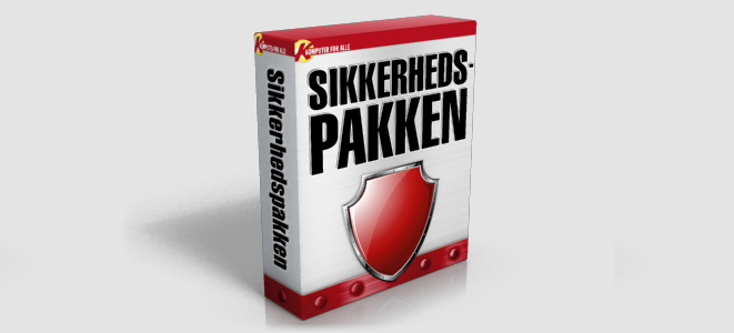 Komputer for alles Sikkerhedspakke giver dig gratis sikkerhed til din computer