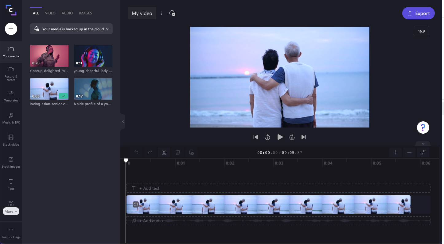 Clipchamp-videoeditoinnista tulee Windows 11:n oletussovellus
