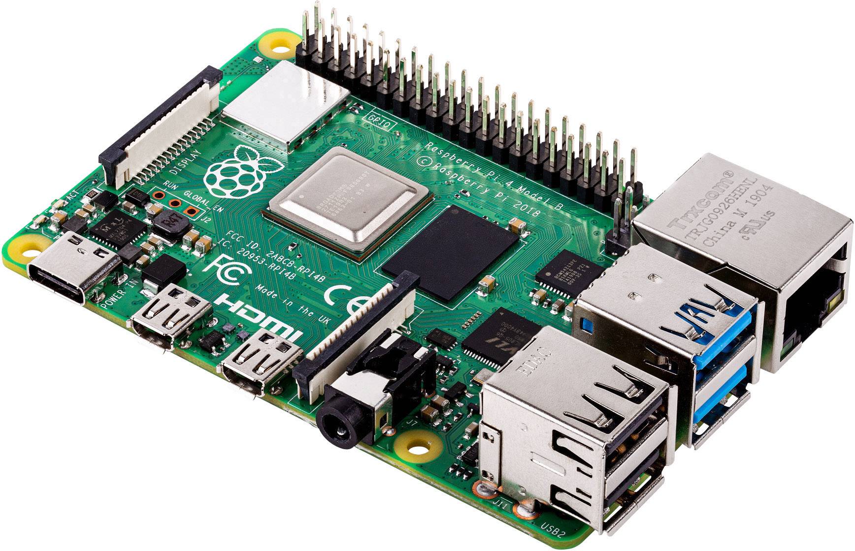 Raspberry Pi 4B utan tillbehör