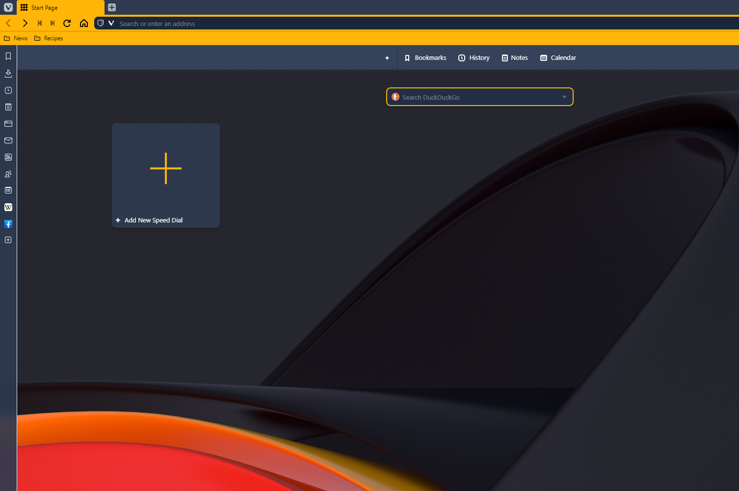 Webbläsaren Vivaldi