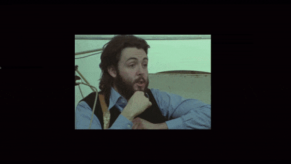 Her ser du et eksempel på Beatles-dokumentaren