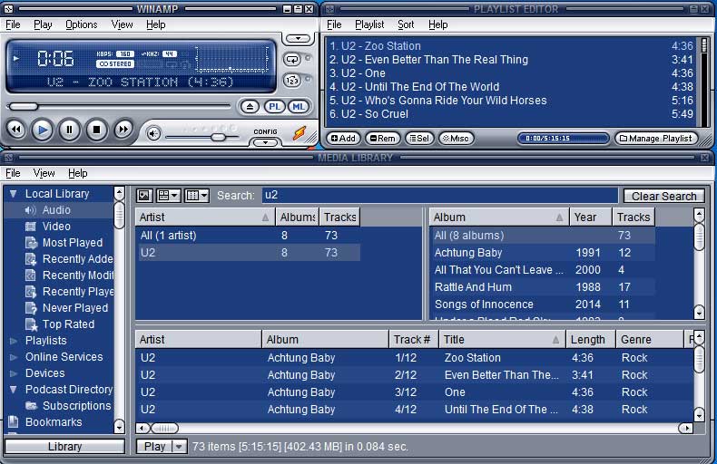 Musikkspilleren WinAmp vender tilbake