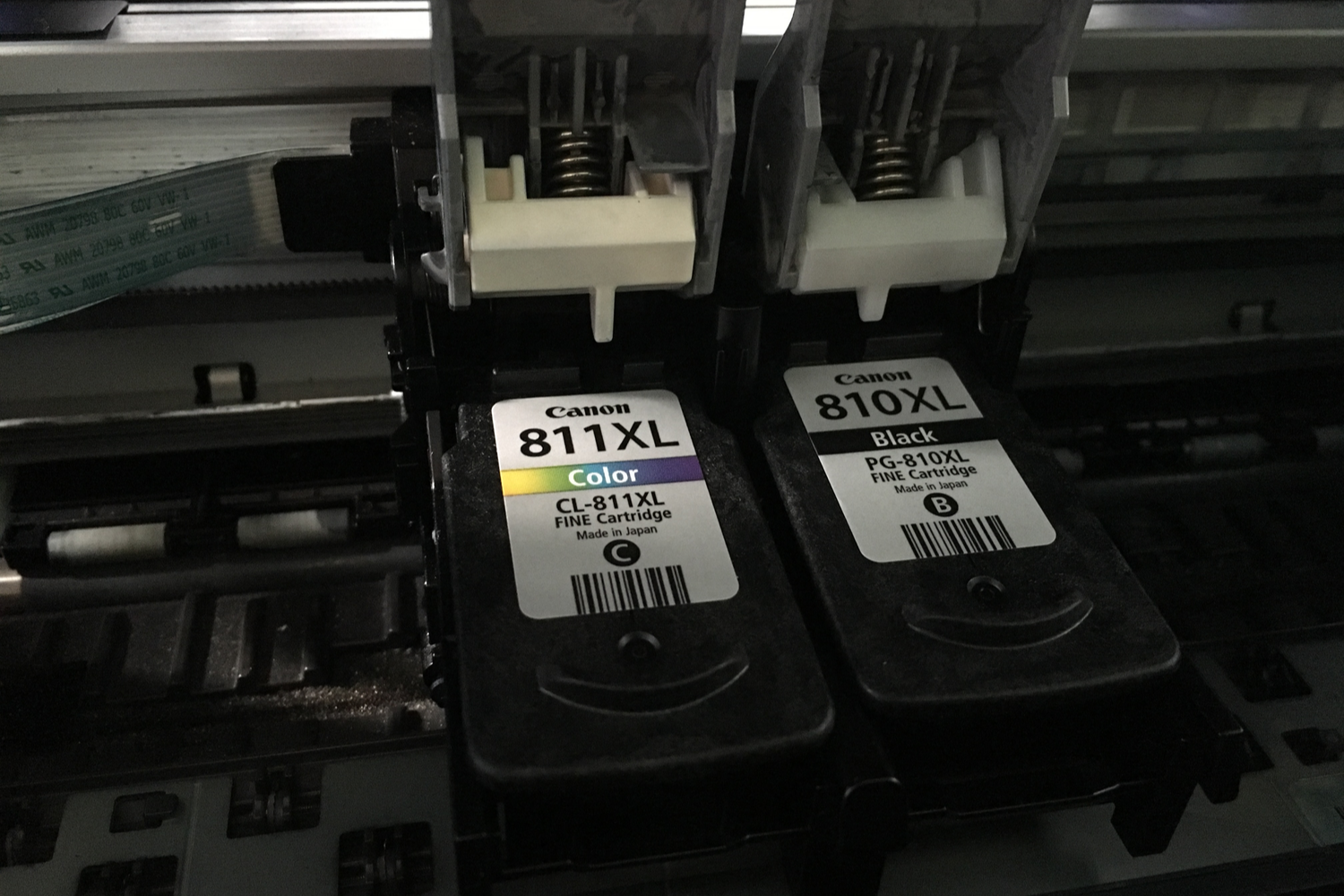 Ei skannausta ilman mustekasetteja