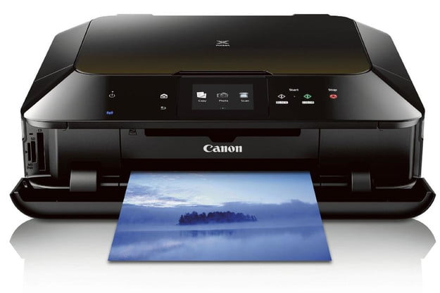Canon blokerer scannerfunktionen, hvis printeren løber tør for blæk.
