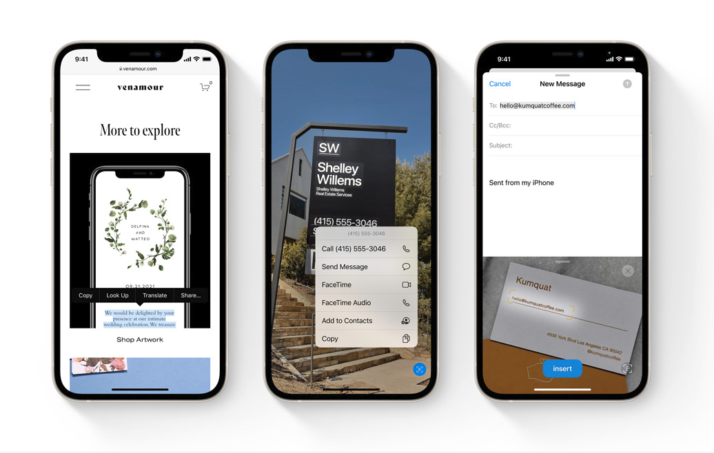 Skann tekst med iPhone og iOS 15