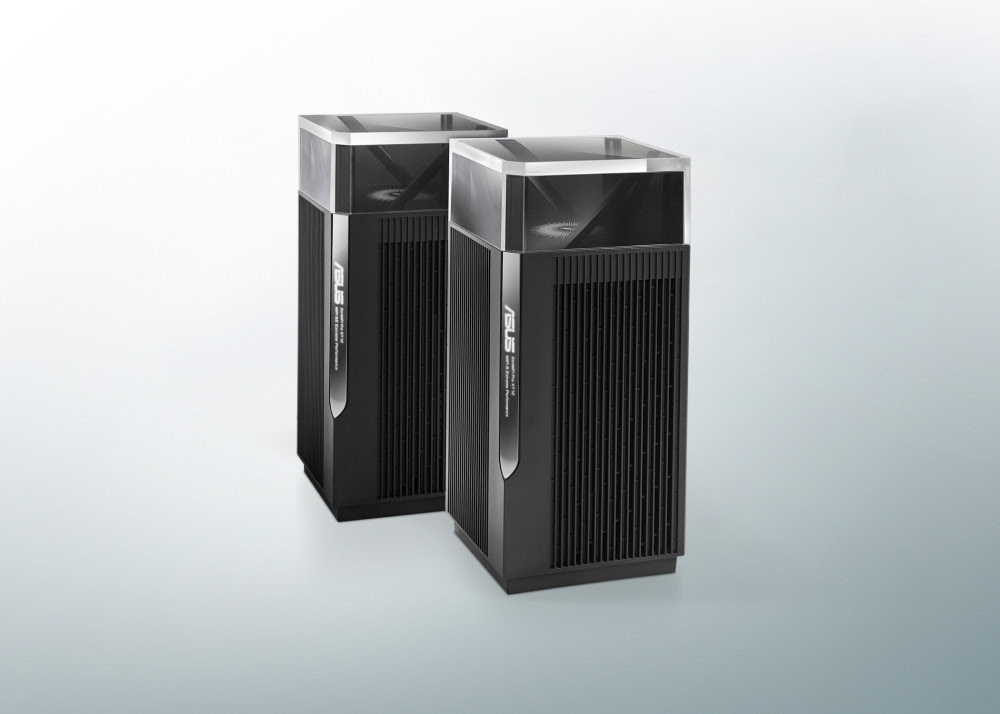 Det nya meshsystemet från ASUS har en total överföringshastighet på 11 gigabit per sekund.