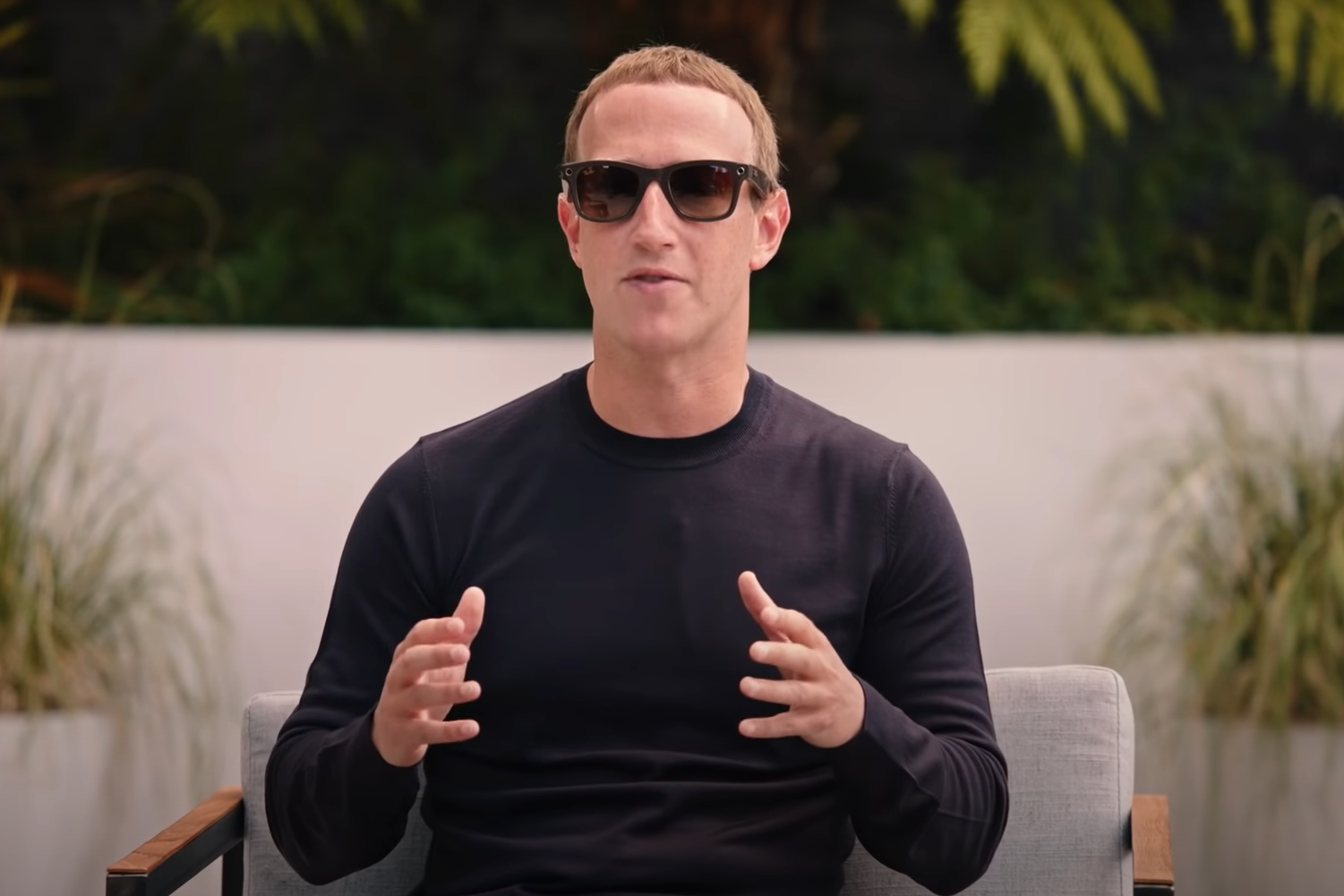 Mark Zuckerberg med Ray-Ban-Stories