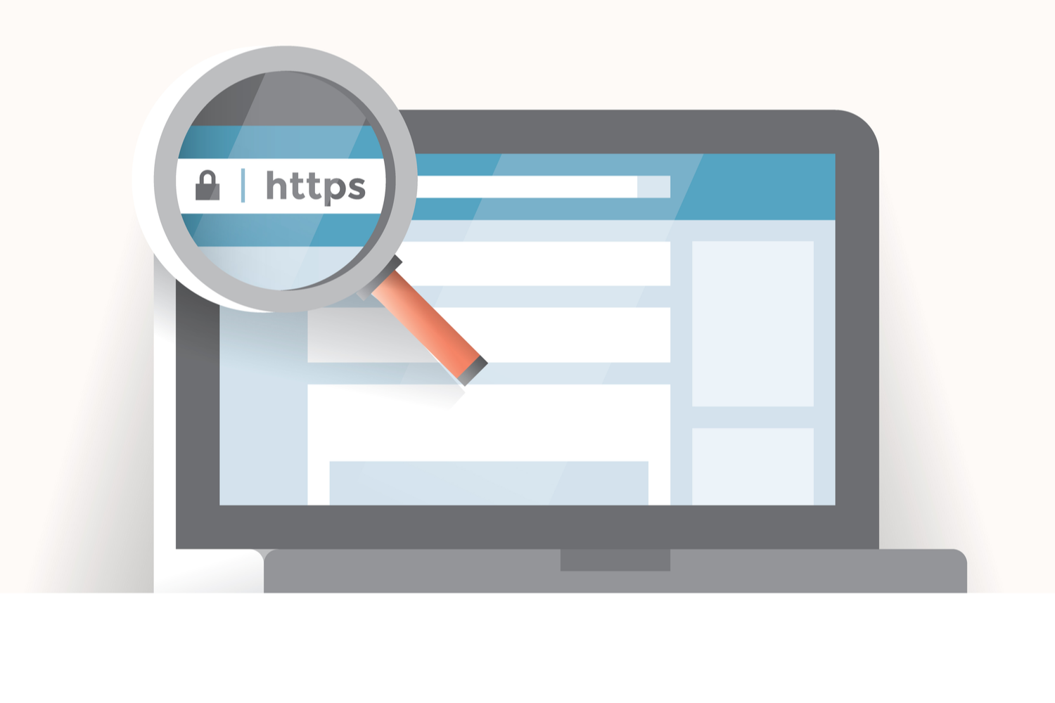 Hänglås i webbläsaren