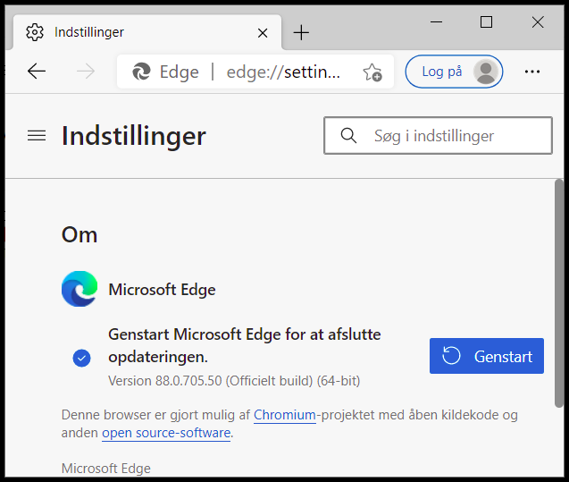 Sådan får du bedre sikkerhed i Edge 88.
