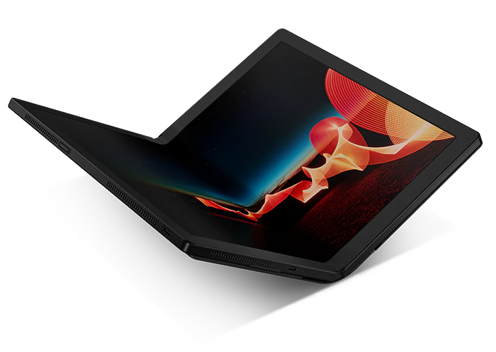 Lenovon taitettavalla näytöllä oleva tablet