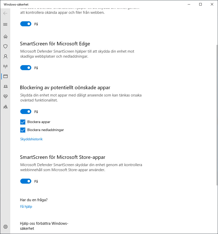 Windows PUA – potentiellt oönskade program