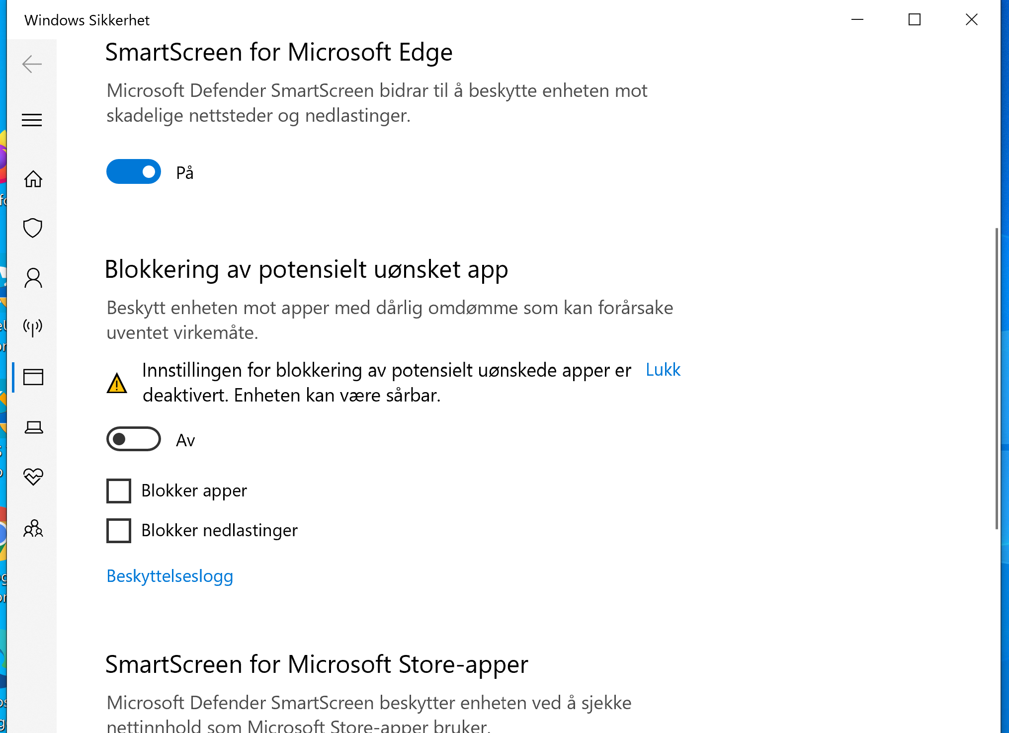 Windows PUA – potensielt uønskede programmer
