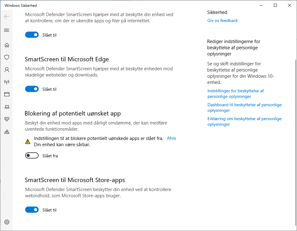 Windows PUA – potentielt uønskede programmer