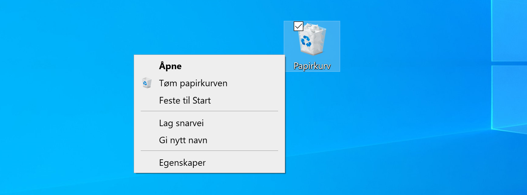 Hvor mye plass kan papirkurven ta?