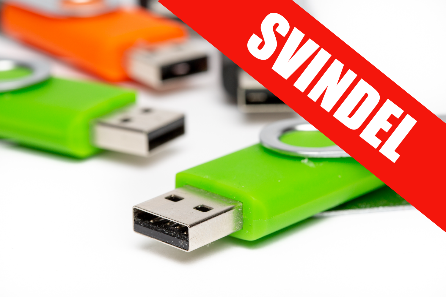 Komputer for alle avslører svindel med billige minnepinner