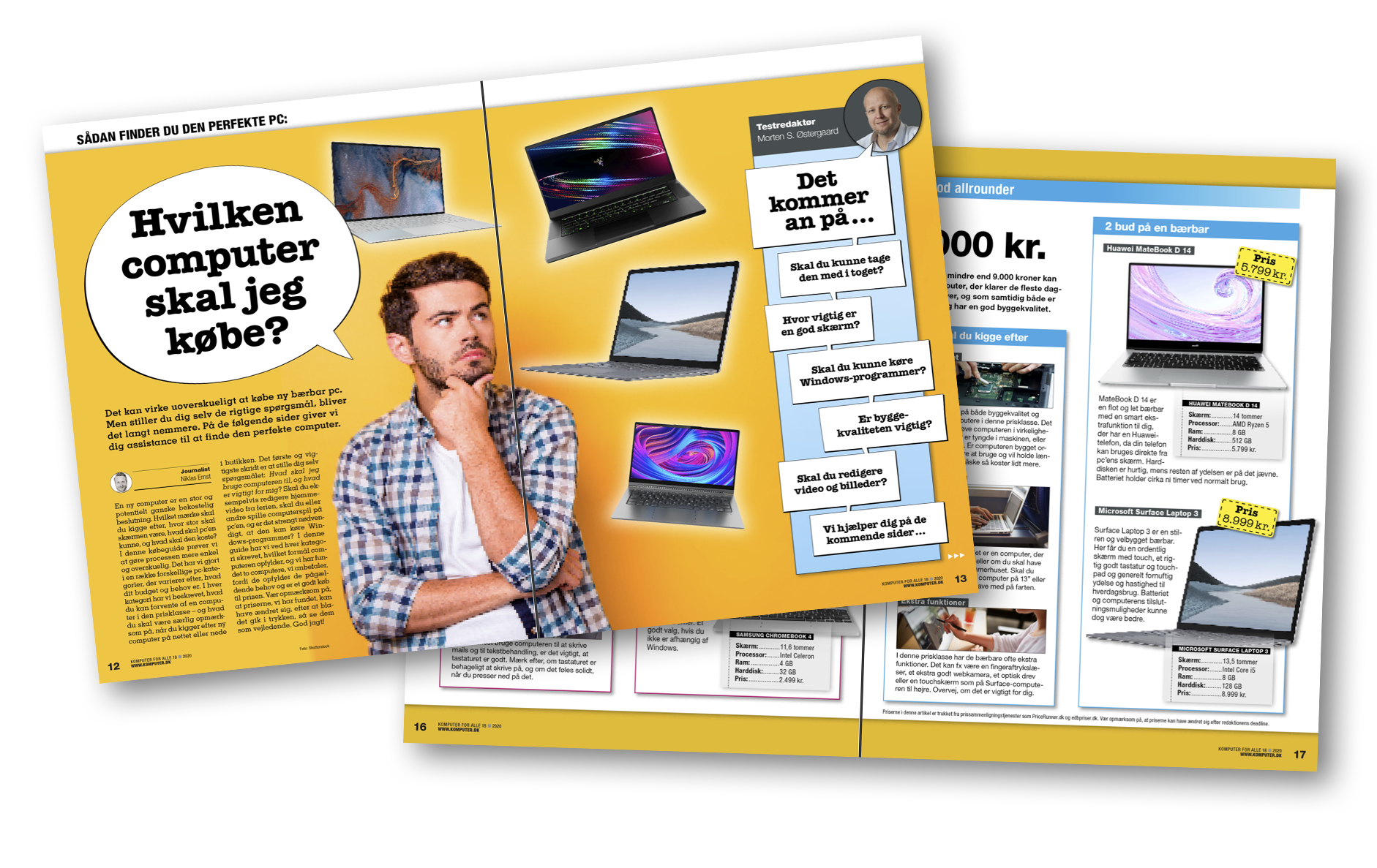 Læs i Komputer for alle hvordan du vælger den bedste og billigste computer.