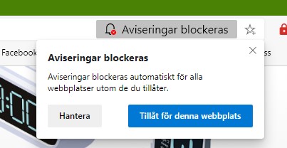 Blockerad förfrågan
