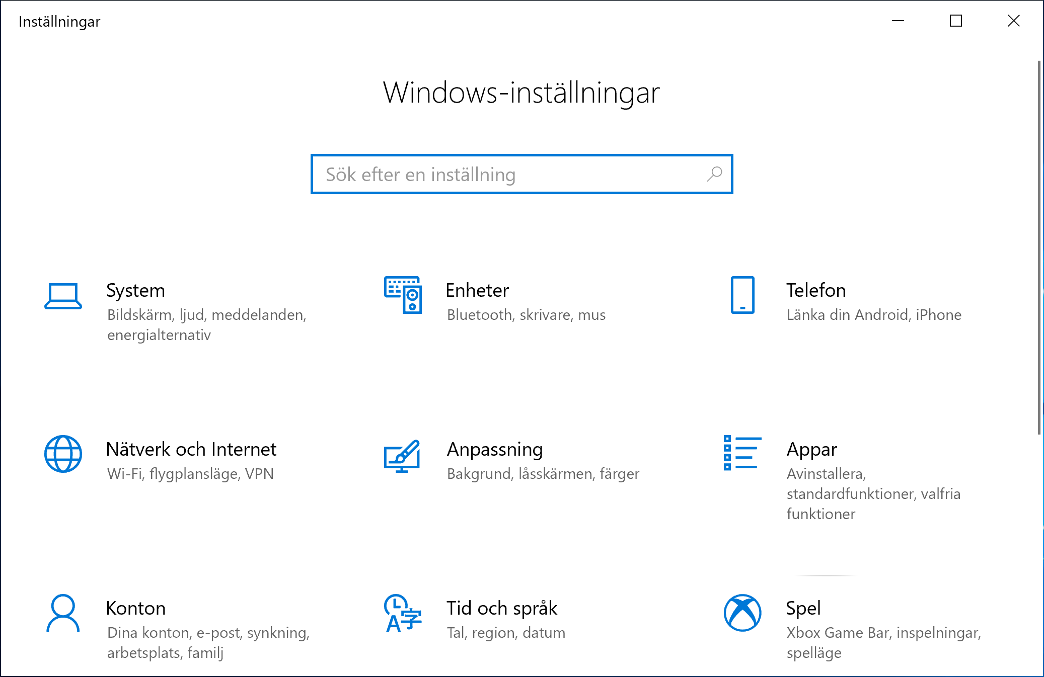 Se Windows 10:s versionsnummer