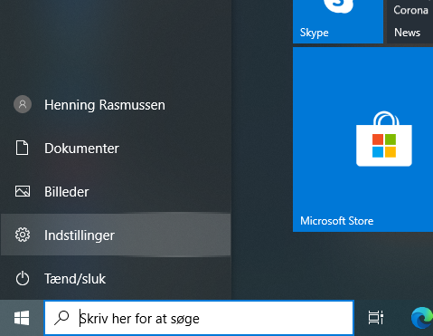 Tjek Windows-versionen