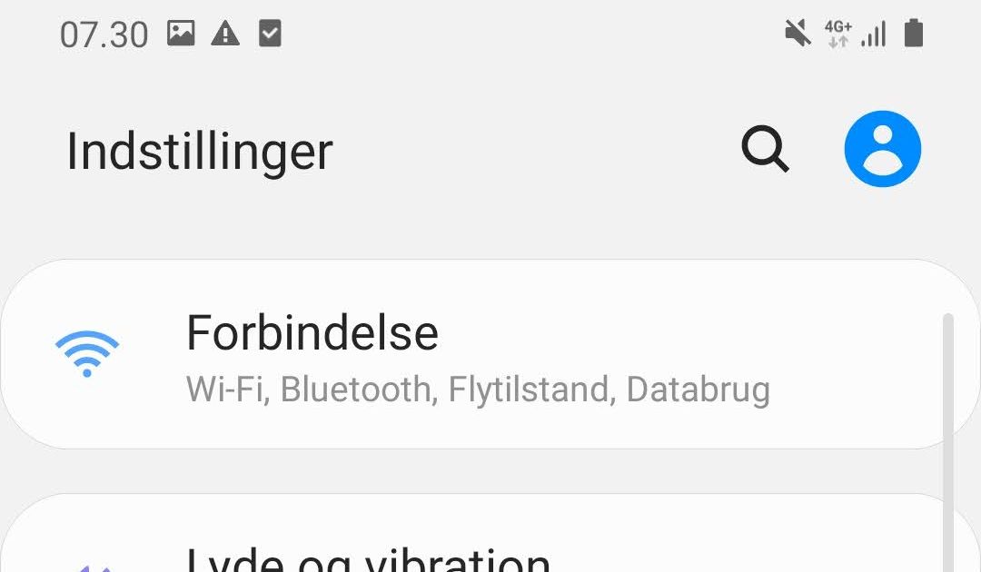 Mobilt hotspot på Samsung mobil