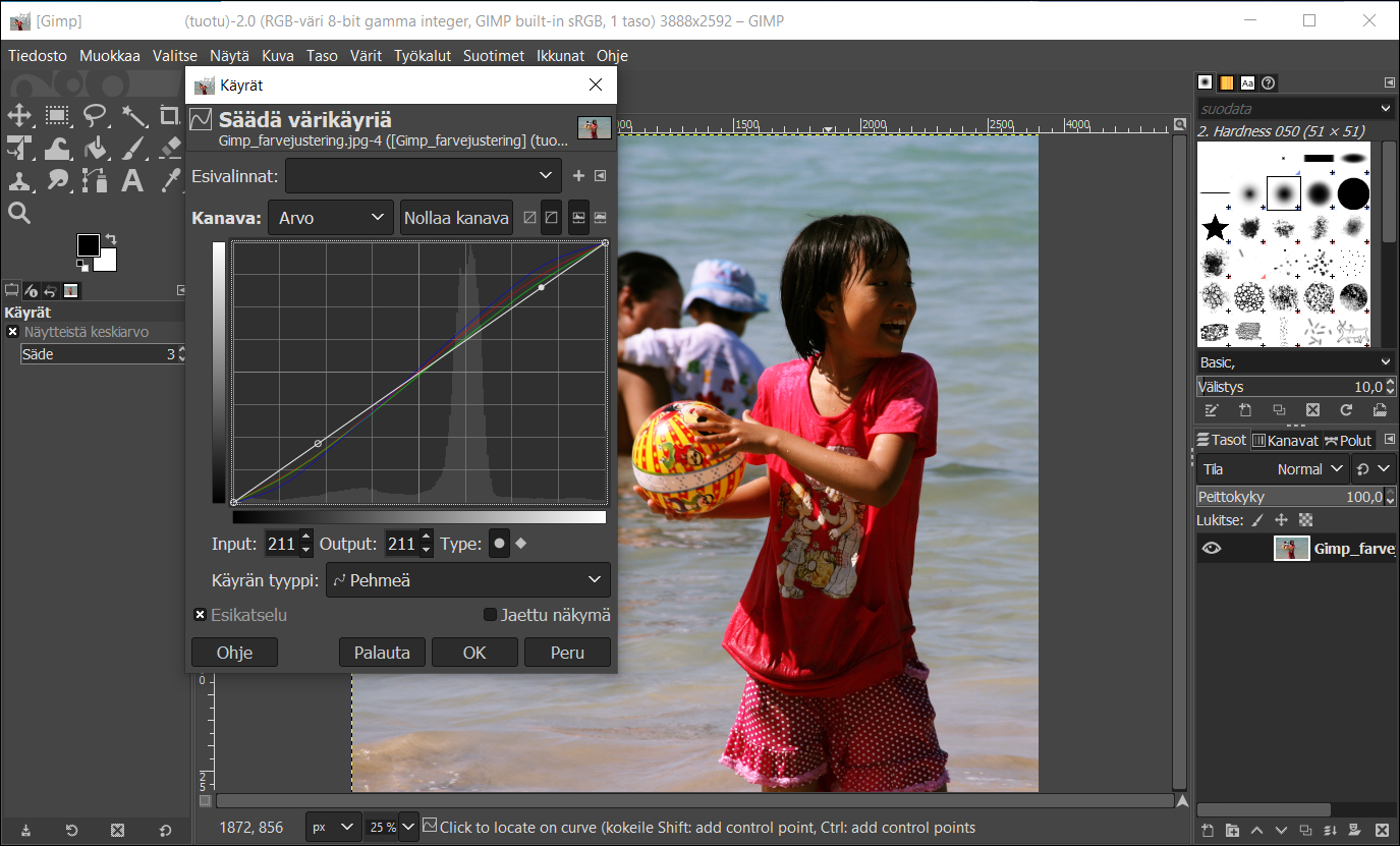 Käsittele kuvia ilmaisella GIMP-kuvankäsittelyohjelmalla