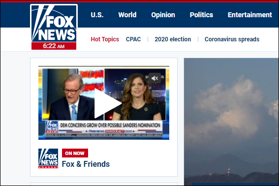 Tv-bolaget Fox hemsida.