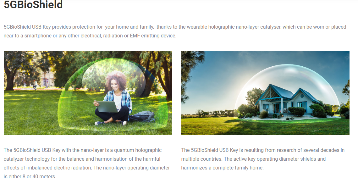 Usb-skydd mot 5G-strålning