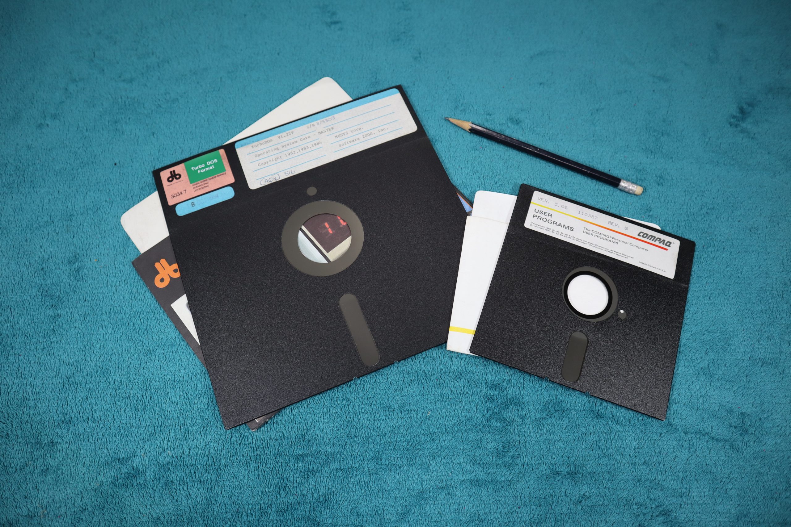 Floppy disk - disketter