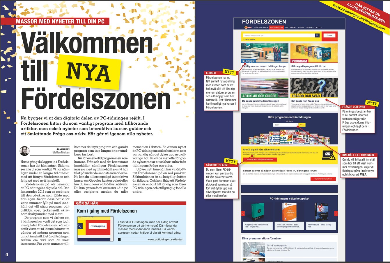 PC-tidningens Fördelszon