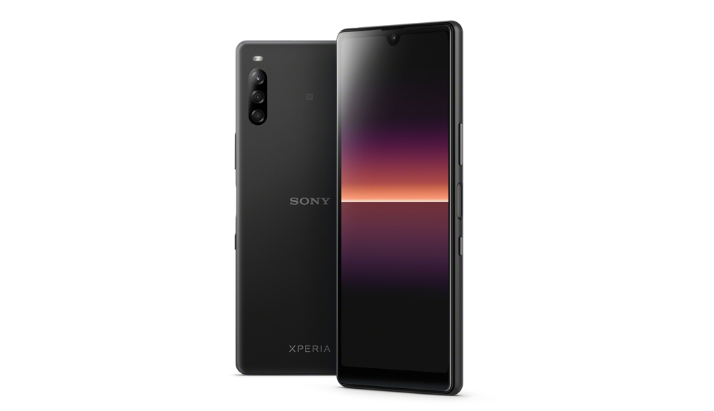 Skjermen på Sony Xperia L4 er mer enn dobbelt så høy som den er bred.