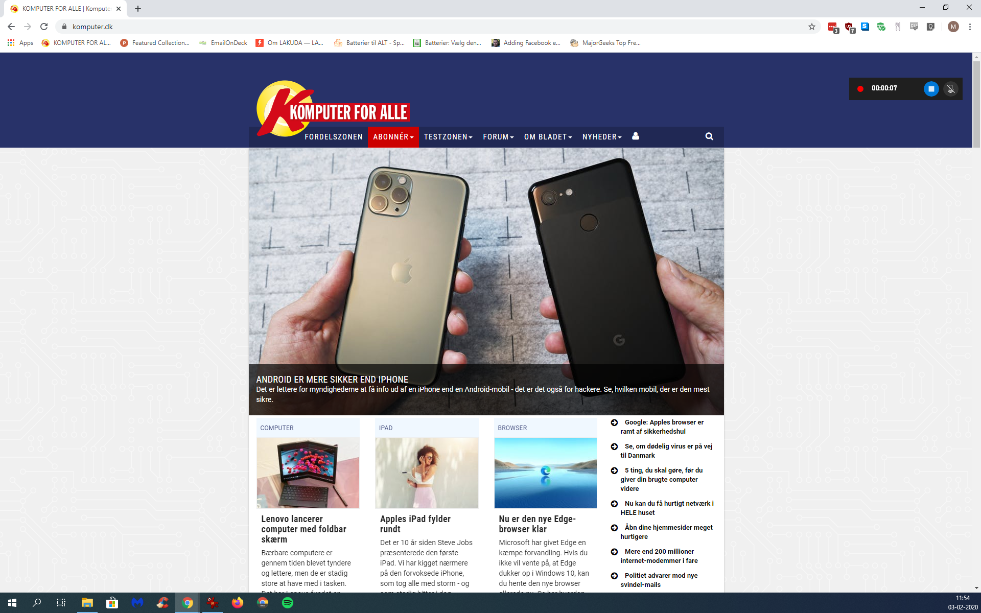 Xbox Game Mode er ved at optage, hvad der sker på din skærm.