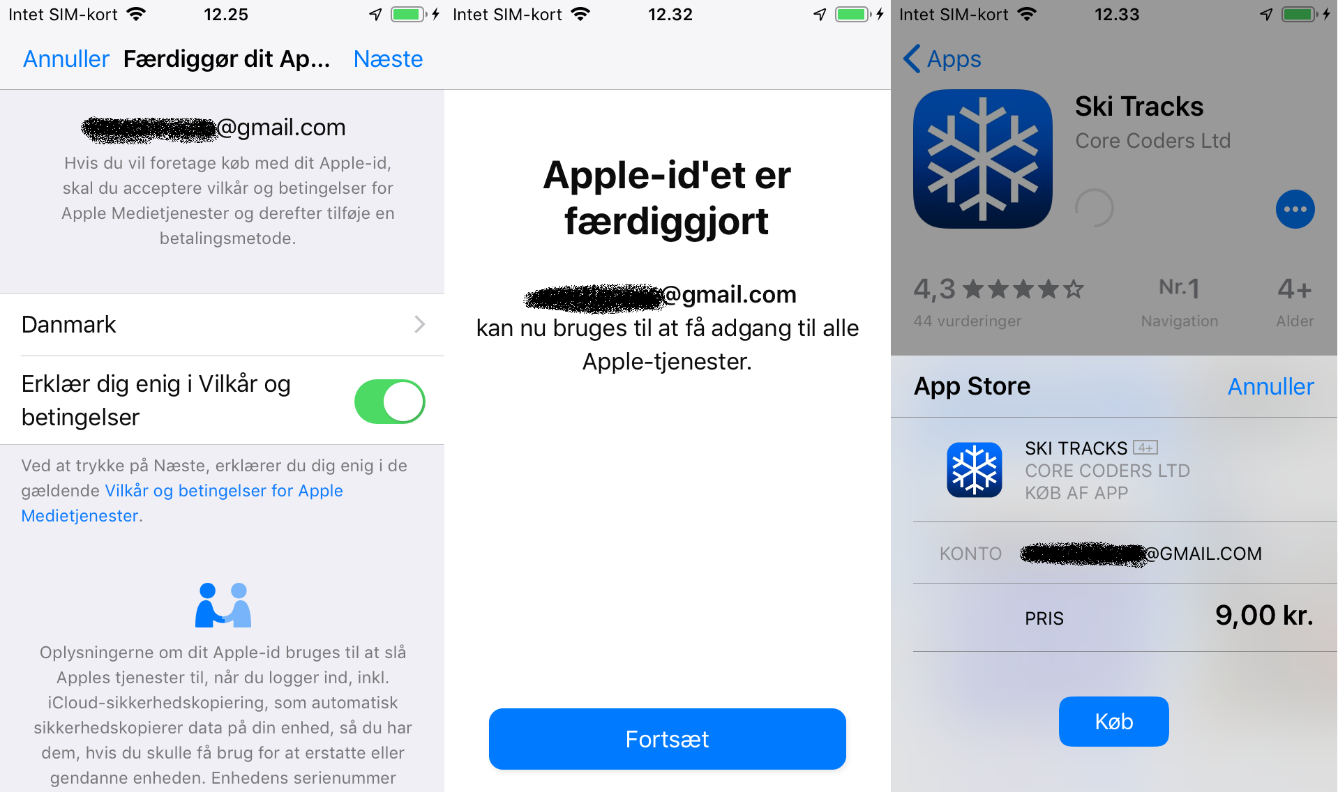 Skjermbilde av Apple App Store