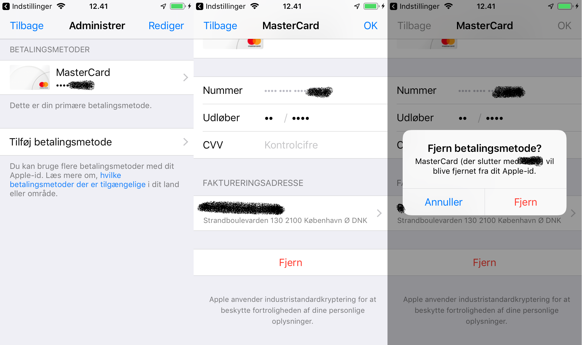 Screenshot af Apple App Store