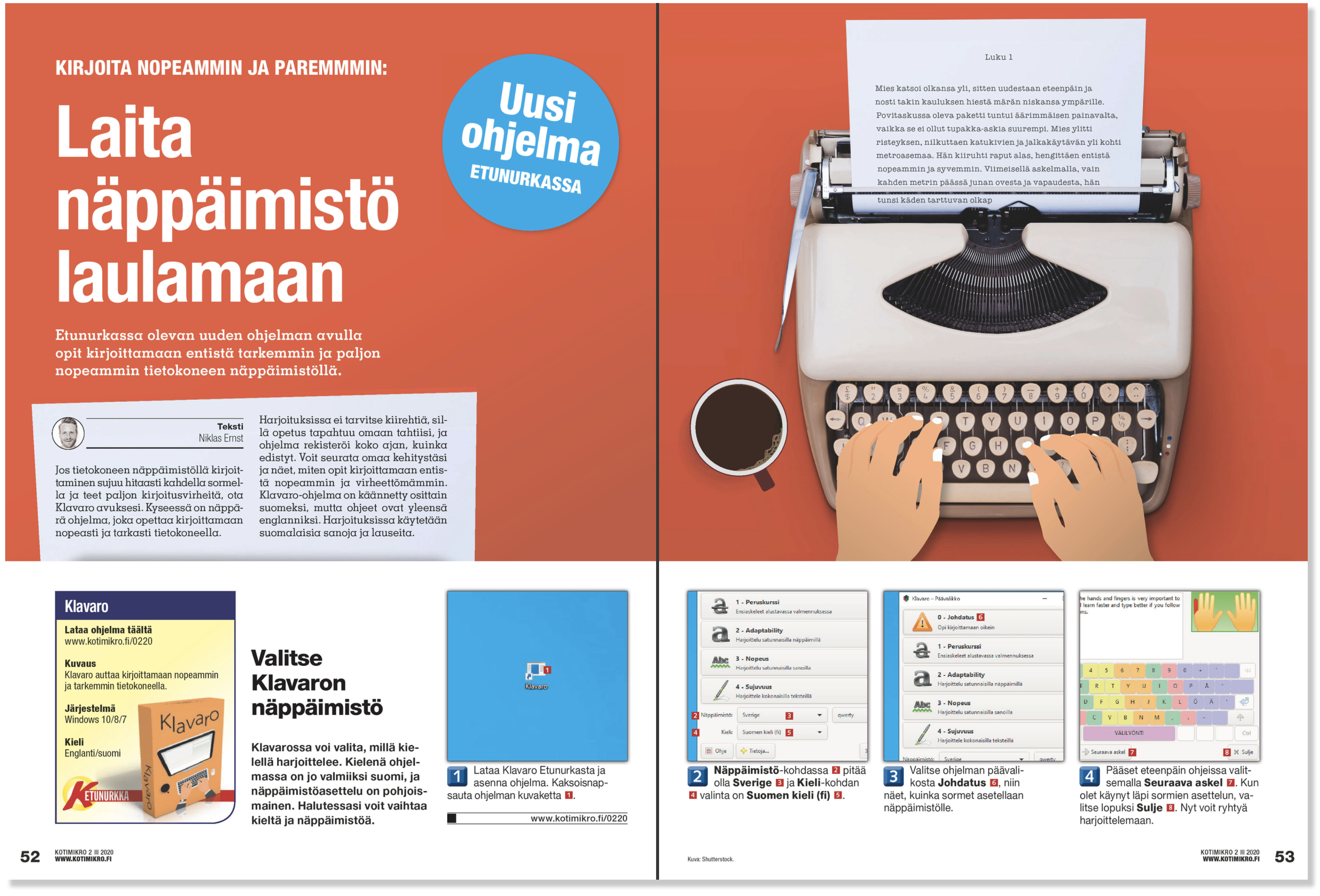 Opas: Kirjoita nopeasti tietokoneella