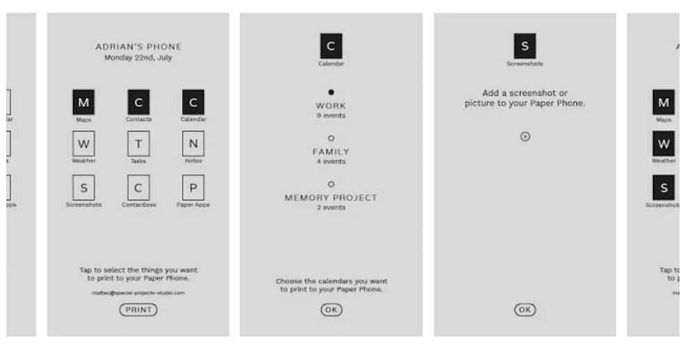 Google Paper Phone app
