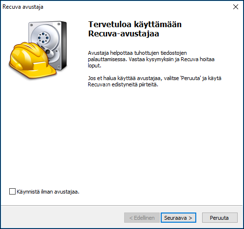 Palauta poistettuja tiedostoja
