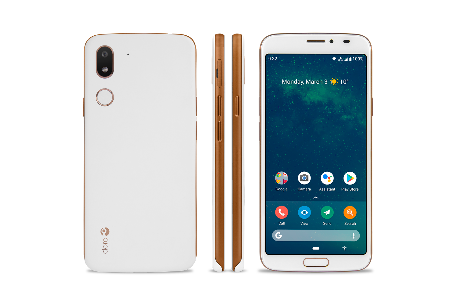 Doro 8080 smartphone för äldre användare