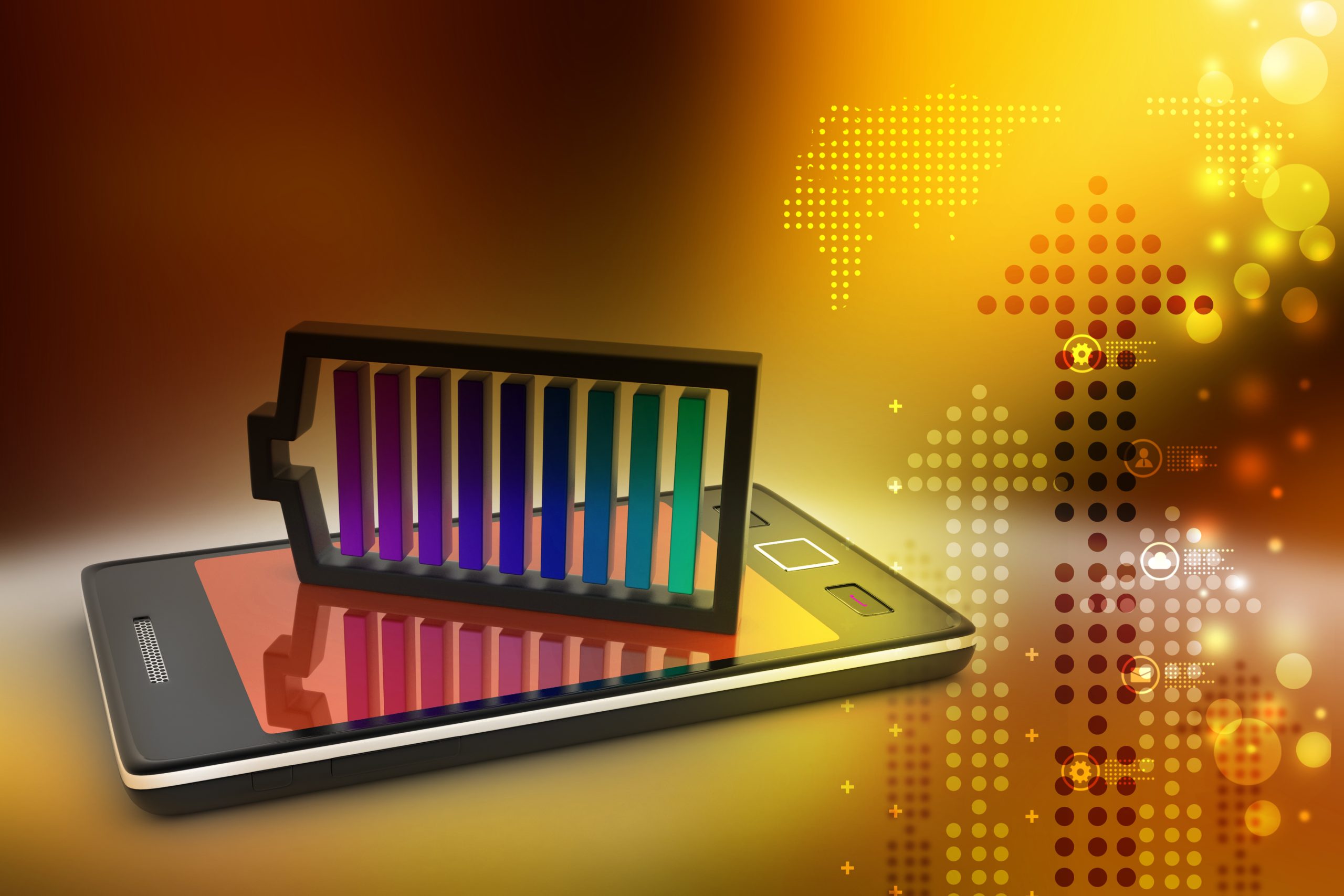 Batteri smartphone, batteroptimalisering