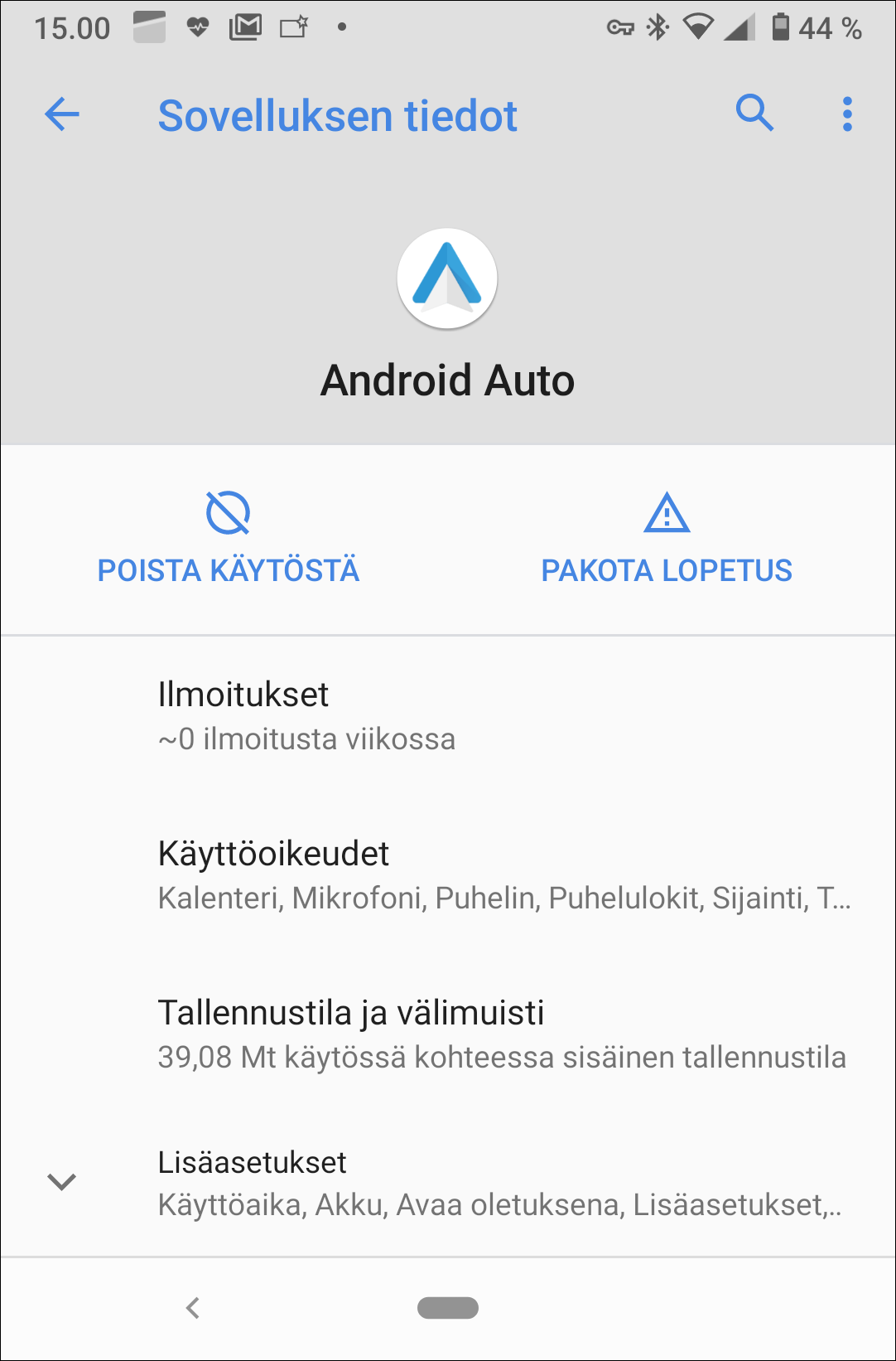 Android Auto Suomessa