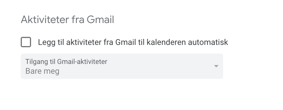 Nettfiske i Google Kalender