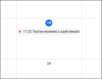 Tietojenkalastelua Google-kalenterissa