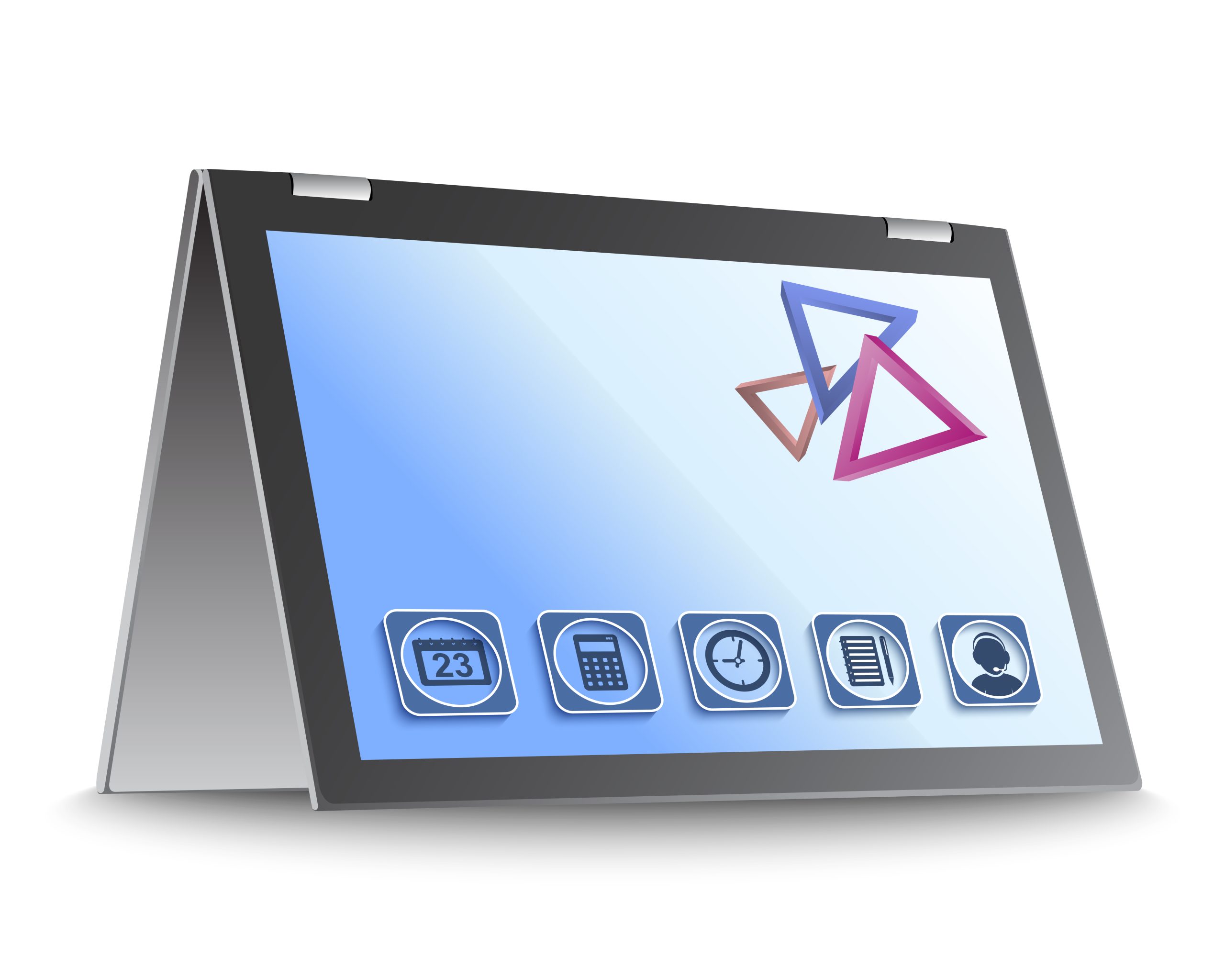 Tablet mode nettbrettmodus touchscreen.